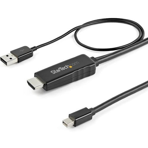 Startech 2m 6ft HDMI To DisplayPort Cable 4K 30HzActive HDMI 1.4 To DP 1.2 Adapter Cable With Audiousb Powered Video Converterh Hd2dpmm2m Startech 2m 6ft HDMI To DisplayPort Cable 4K 30HzActive HDMI 1.4 To DP 1.2 Adapter Cable With Audiousb Powered Video Converterh Hd2dpmm2m