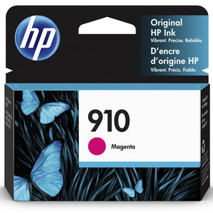 HP 910 (3YL59AN) Magenta Original Inkjet Cartridge - Cartouches Certifiées