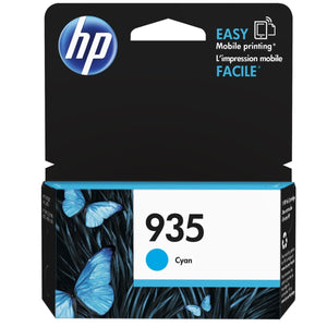 HP 935 (C2P20AN) Cyan Original Inkjet Cartridge - Cartouches Certifiées