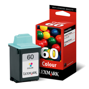 LEXMARK 60 Color Original Inkjet Cartridge - Cartouches Certifiées