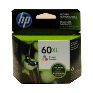 HP 60XL (CC644WN) Color Original Inkjet Cartridge - Cartouches Certifiées