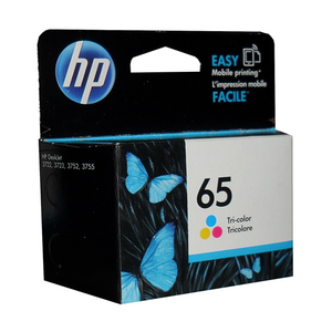 HP 65 (N9K01AN) Color Original Inkjet Cartridge - Cartouches Certifiées