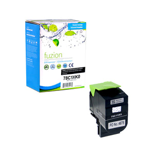 Compatible LEXMARK 78C1XK0 Black Toner Cartridge Premium Quality - Cartouches Certifiées