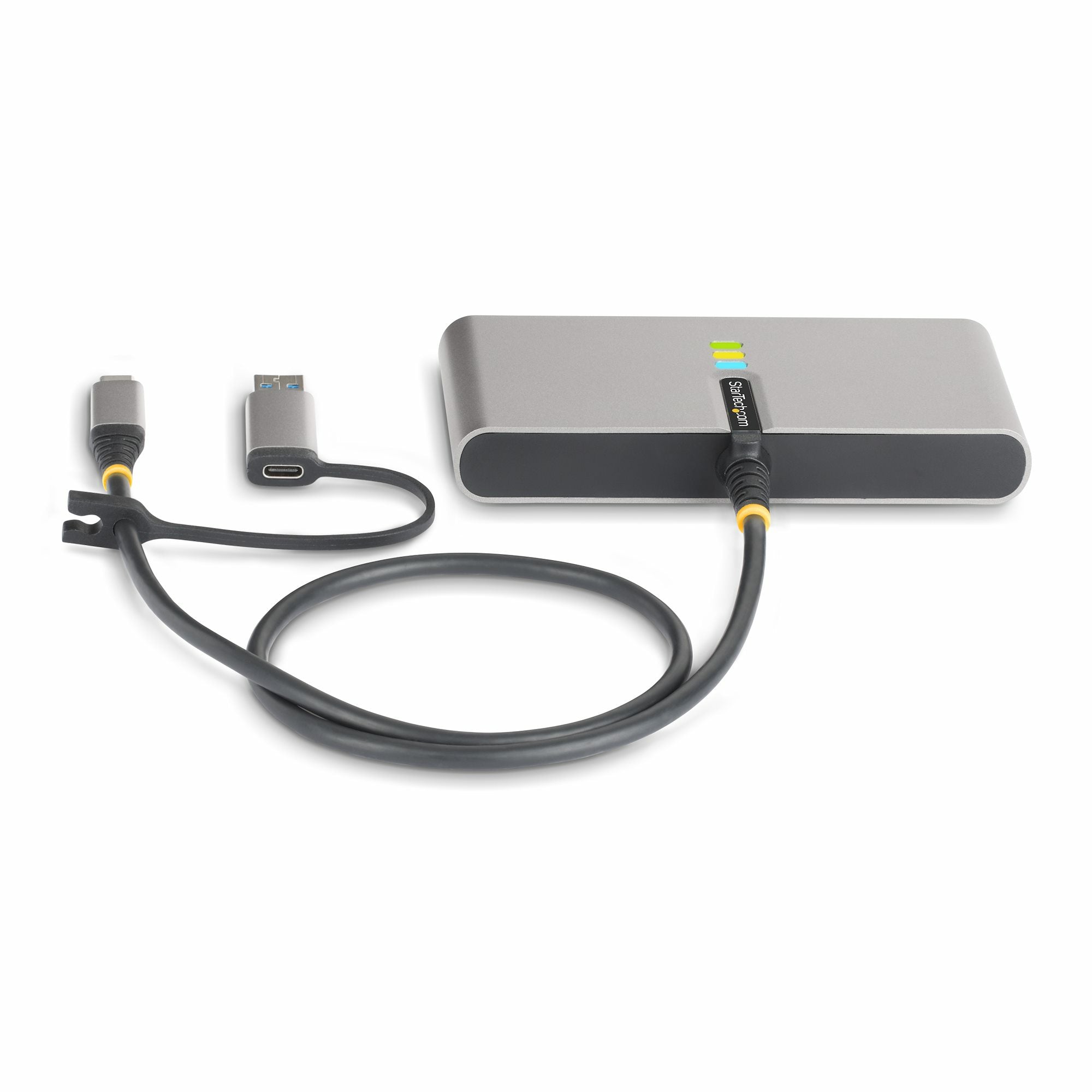 StarTech.com 5G2A1SGBB-USB-C-HUB station d'accueil Avec fil USB 3.2 Gen 1 (3.1 Gen 1) Type-C Gris - Image 4