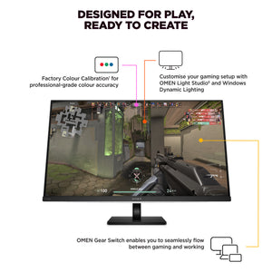 HP OMEN Transcend 31.5 inch UHD 240Hz OLED Gaming Monitor - Transcend 32 écran plat de PC 80 cm (31.5") 3840 x 2160 pixels 4K Ultra HD Blanc - Image 11