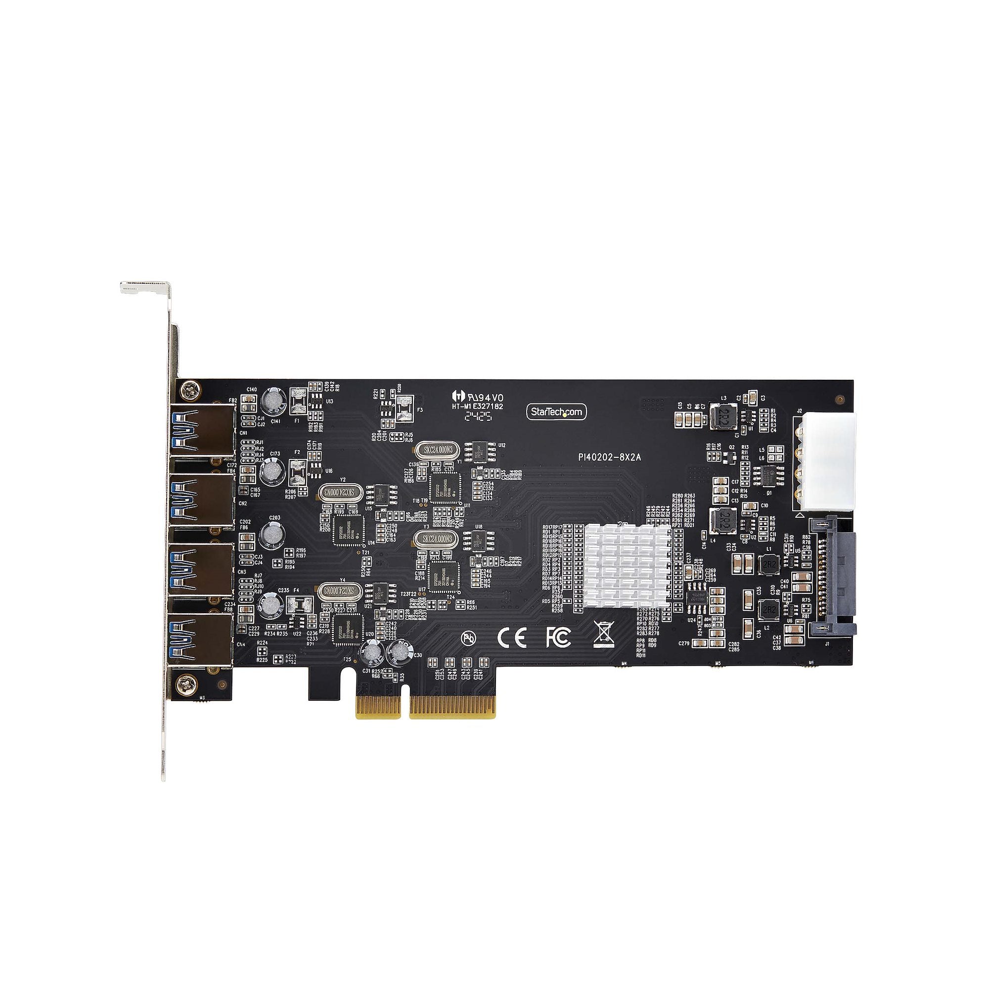 StarTech.com P5Q4A-USB-CARD carte et adaptateur d'interfaces Interne USB 3.2 Gen 1 (3.1 Gen 1) - Image 5