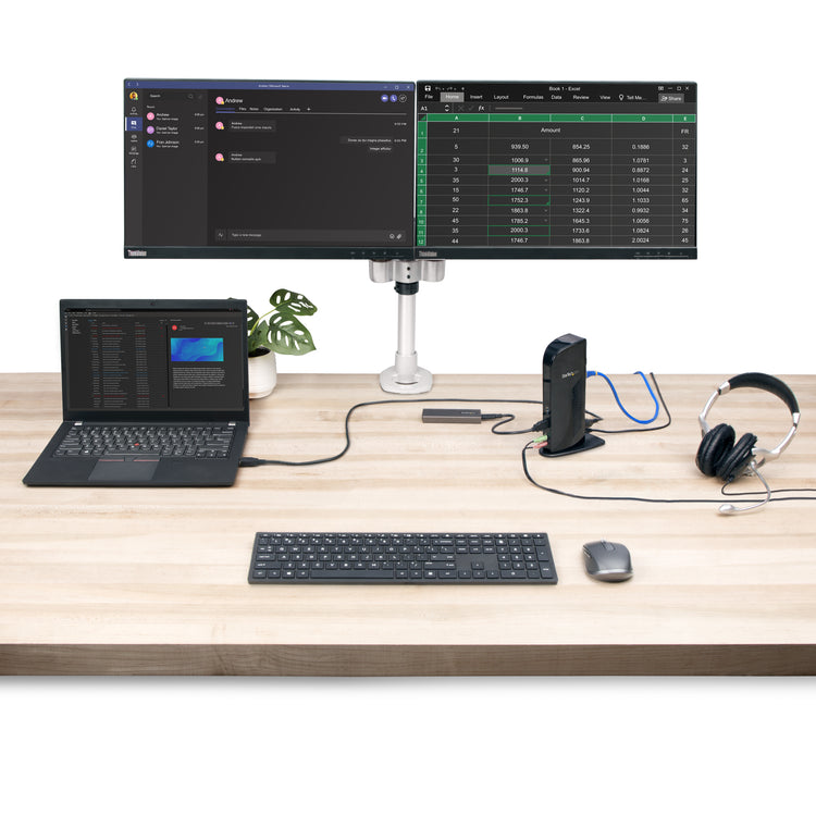 StarTech.com USB3SDOCKHD station d'accueil Avec fil USB 3.2 Gen 1 (3.1 Gen 1) Type-B Noir - Image 7