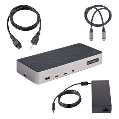 StarTech.com 116N-USBC-DOCK station d'accueil Avec fil USB 3.2 Gen 2 (3.1 Gen 2) Type-C Gris - Image 8