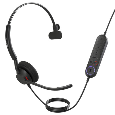 Jabra Engage 40 Casque Avec fil Arceau Bureau/Centre d'appels USB Type-C Noir - Image 1
