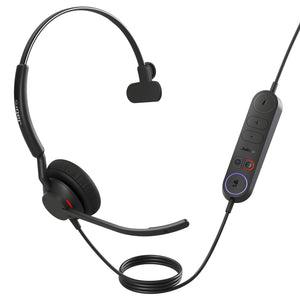 Jabra Engage 40 Casque Avec fil Arceau Bureau/Centre d'appels USB Type-A Noir - Image 1