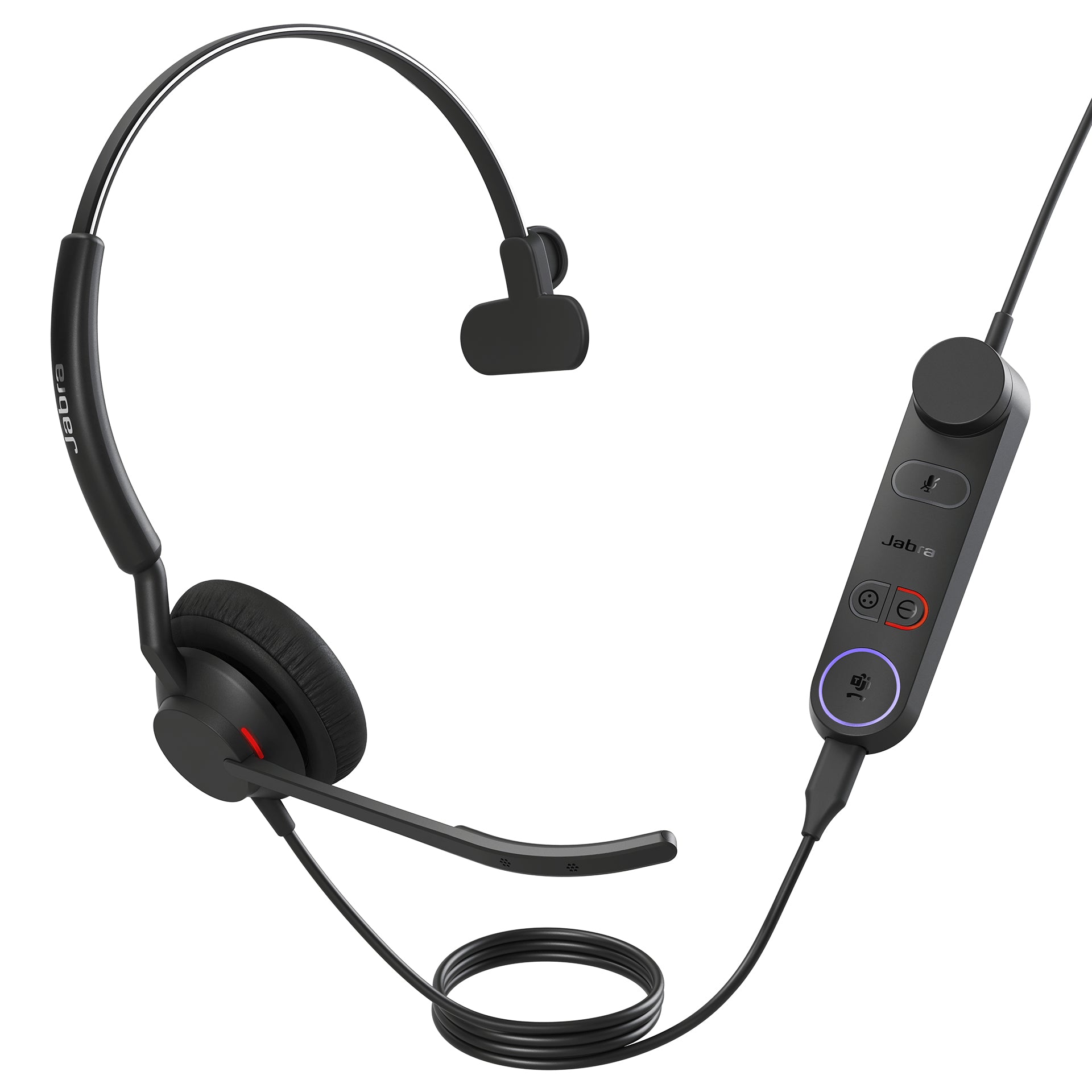 Jabra Engage 50 II Casque Avec fil Arceau Bureau/Centre d'appels USB Type-A Noir - Image 1