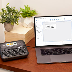 BROTHER PT-D610BT Business Professional Connected Label Maker (PTD610BT) - Cartouches Certifiees