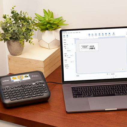 BROTHER PT-D610BT Business Professional Connected Label Maker (PTD610BT) - Cartouches Certifiees