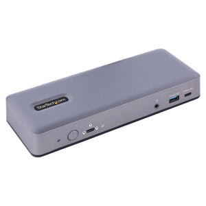 StarTech.com DK31C3MNCR station d'accueil Avec fil USB 3.2 Gen 2 (3.1 Gen 2) Type-C Gris - Image 1