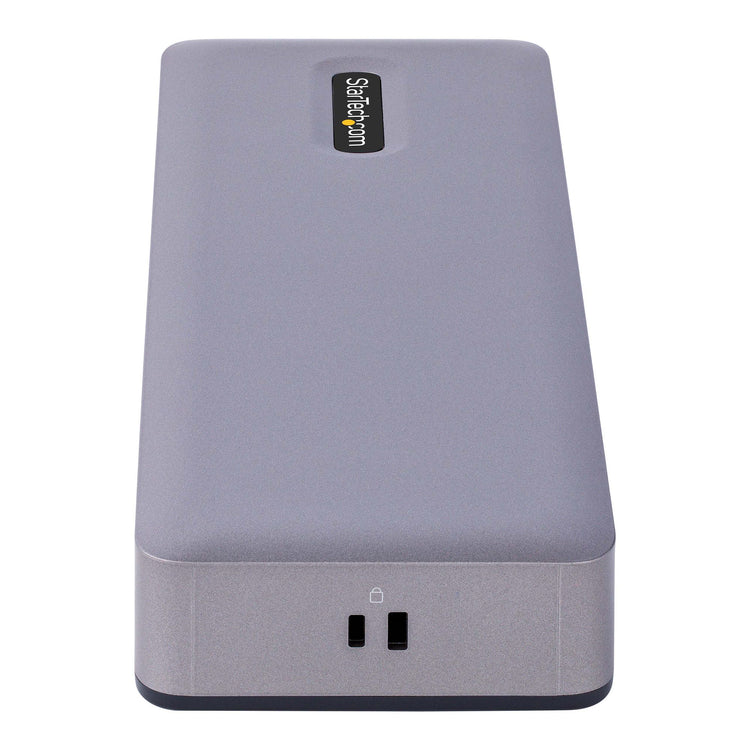 StarTech.com DK31C3MNCR station d'accueil Avec fil USB 3.2 Gen 2 (3.1 Gen 2) Type-C Gris - Image 5