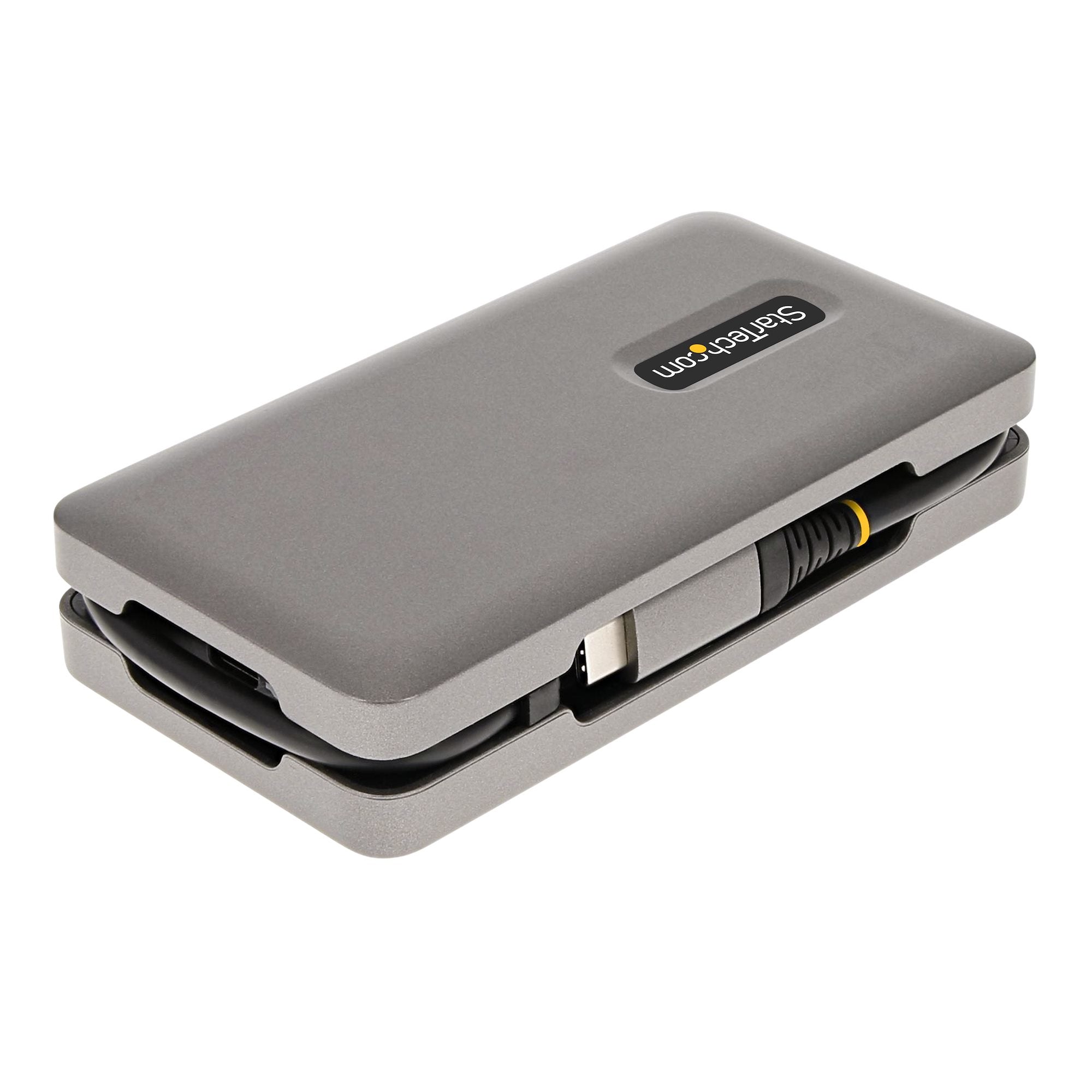 StarTech.com DKT31CDHPD3 station d'accueil Avec fil USB 3.2 Gen 2 (3.1 Gen 2) Type-C Gris - Image 4