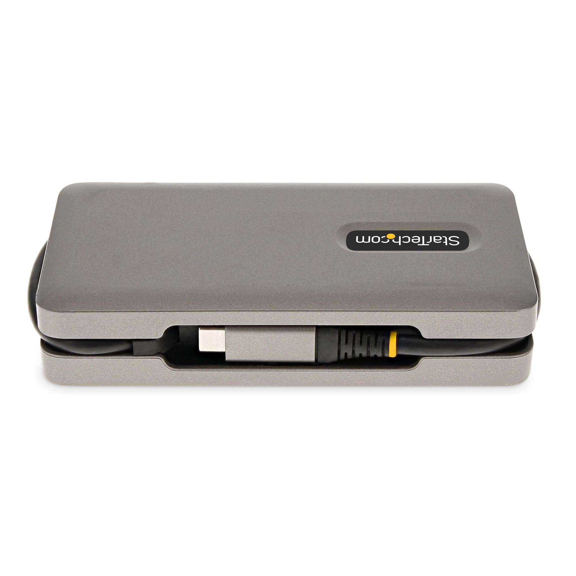StarTech.com DKT31CVHPD3 station d'accueil Avec fil USB 3.2 Gen 2 (3.1 Gen 2) Type-C Gris - Image 10