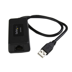 StarTech.com USB110EXT2 prolongateur réseau Émetteur et récepteur réseau Noir - Image 3