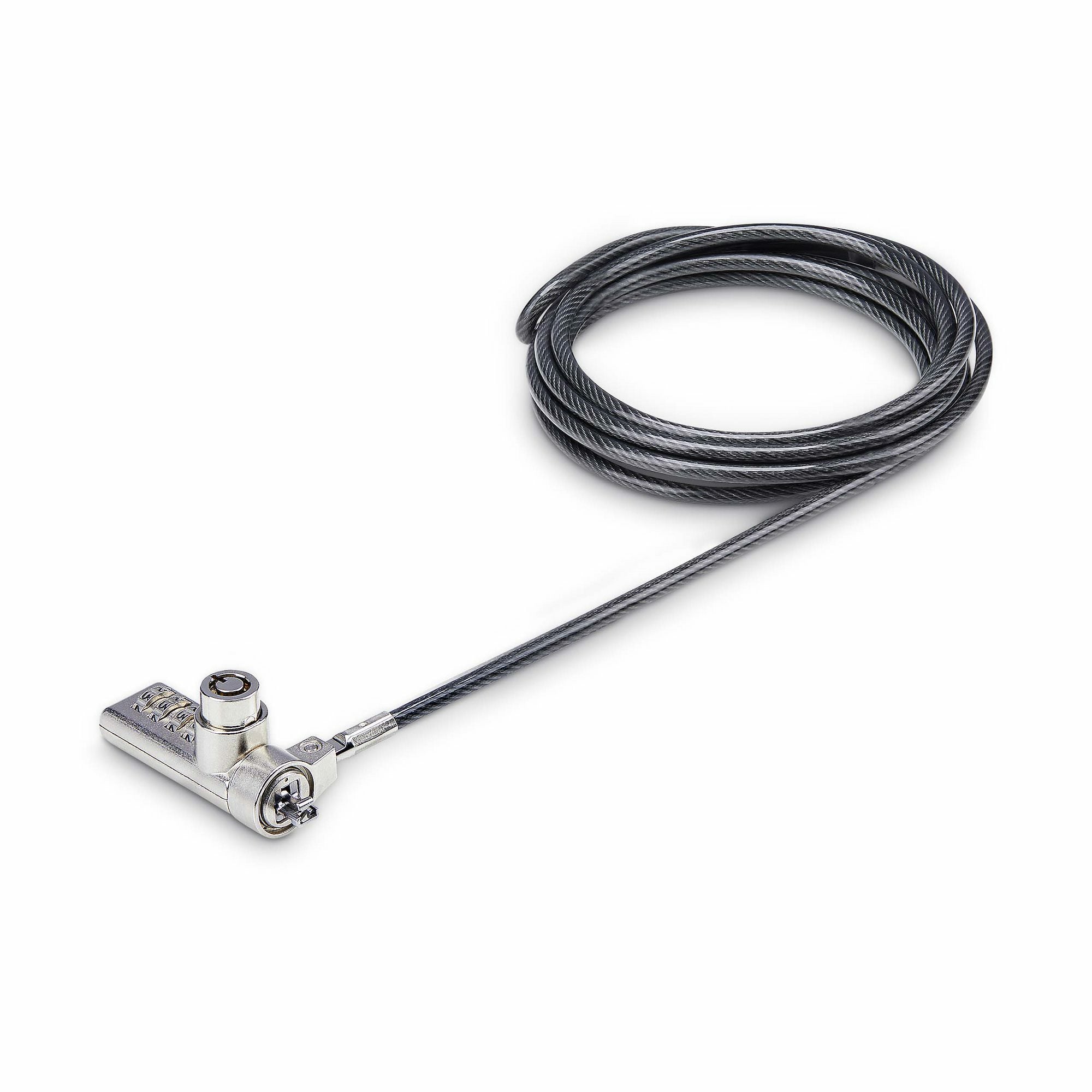 StarTech.com DUALKA10-LAPTOP-LOCK câble antivol Noir, Acier - Image 1
