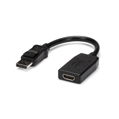 StarTech.com DP2HDMI câble vidéo et adaptateur 0,24 m HDMI Type A (Standard) Noir - Image 1