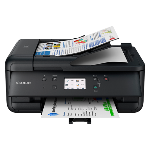 Imprimante Canon PIXMA TR7620 Tout-En-Un Sans Fil pour Bureau (4452C003)