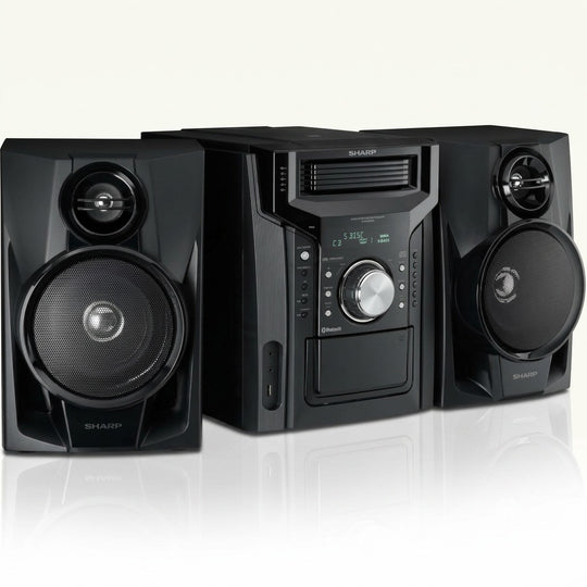 SHARP CD-BH950 240W 5-Disc Mini Shelf Speaker System - Bluetooth & NFC