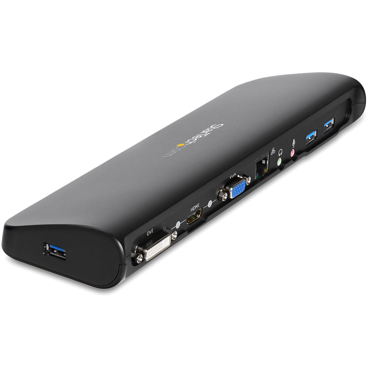 StarTech.com USB3SDOCKHDV station d'accueil Avec fil USB 3.2 Gen 1 (3.1 Gen 1) Type-B Noir - Image 3