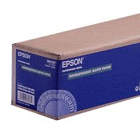 EPSON Rouleau de papier double poids, 44" x 25 m, 180g/m² média grand format mat (S041387)