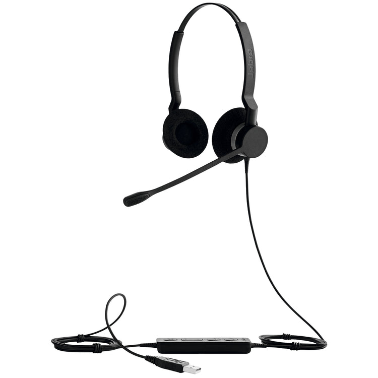 Jabra Biz 2300 Casque Avec fil Arceau Bureau/Centre d'appels USB Type-A Noir - Image 4