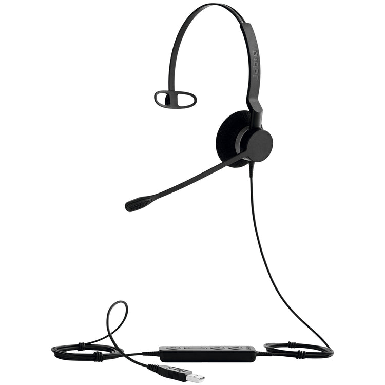 Jabra 2393-829-109 casque Avec fil Arceau Bureau/Centre d'appels USB Type-A Noir - Image 4