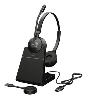 Jabra Engage 55 SE Casque Sans fil Arceau Bureau/Centre d'appels Noir - Image 1
