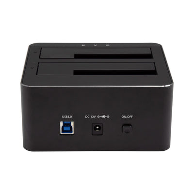 StarTech.com SDOCK2U33 Station d'accueil de disques de stockage USB 3.2 Gen 1 (3.1 Gen 1) Type-B Noir - Image 7