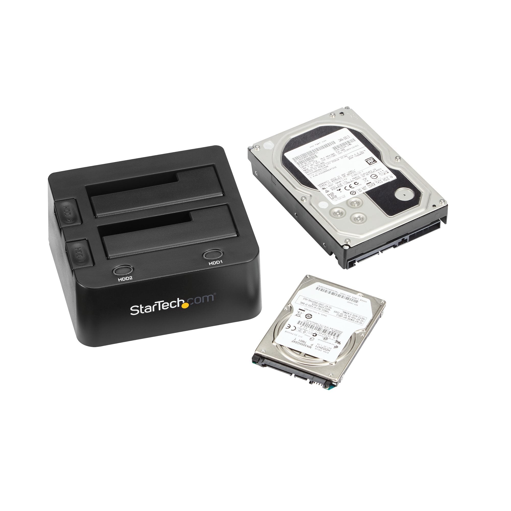 StarTech.com SDOCK2U33 Station d'accueil de disques de stockage USB 3.2 Gen 1 (3.1 Gen 1) Type-B Noir - Image 5