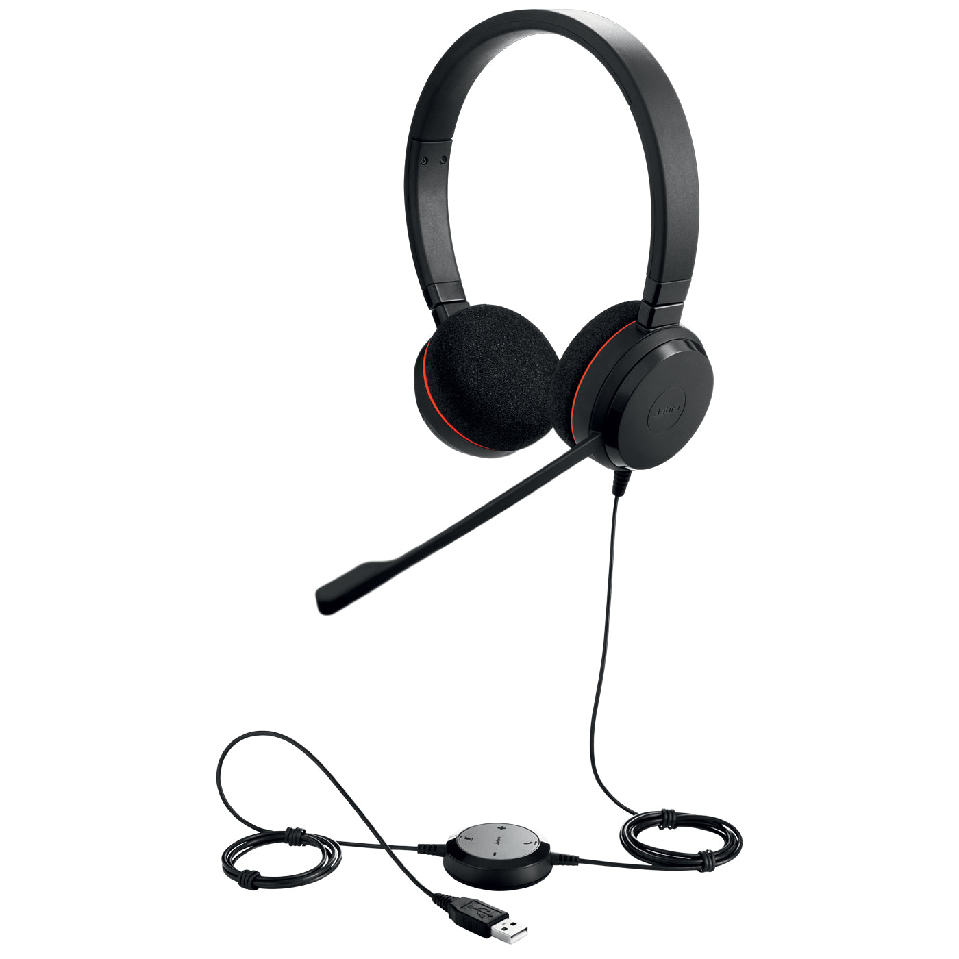 Jabra Evolve 20 Casque Avec fil Arceau Bureau/Centre d'appels USB Type-A Noir - Image 2