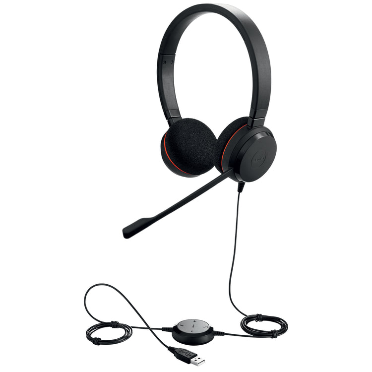 Jabra Evolve 20 Casque Avec fil Arceau Bureau/Centre d'appels USB Type-A Noir - Image 2