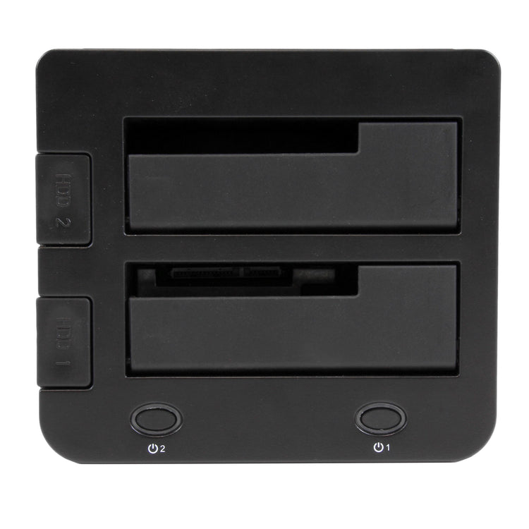 StarTech.com UNIDOCKU33 Station d'accueil de disques de stockage USB 3.2 Gen 1 (3.1 Gen 1) Type-B Noir - Image 2