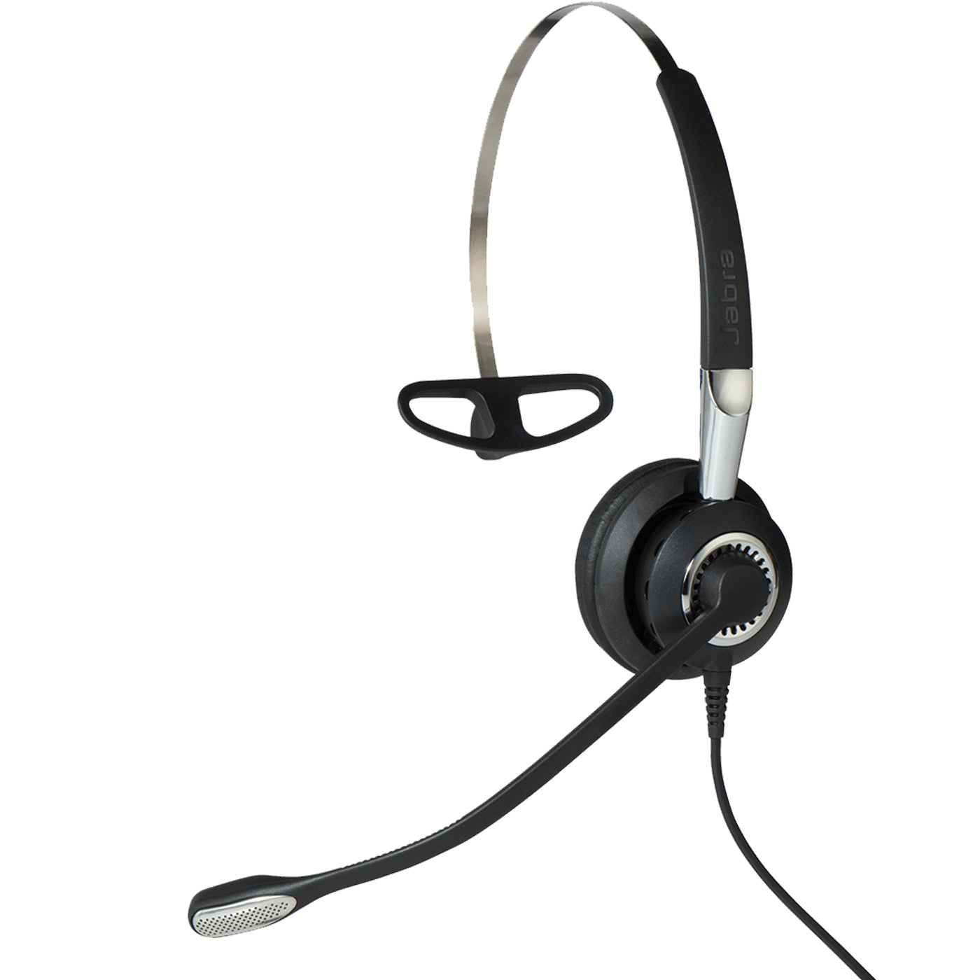 Jabra BIZ 2400 II Casque Avec fil Minerve, Crochets auriculaires, Arceau Bureau/Centre d'appels Noir - Image 1