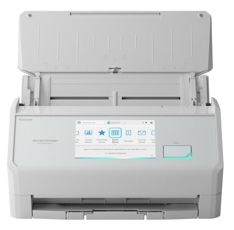 Ricoh ScanSnap IX2500 Scanner ADF 600 x 600 DPI A4 Blanc - Image 1