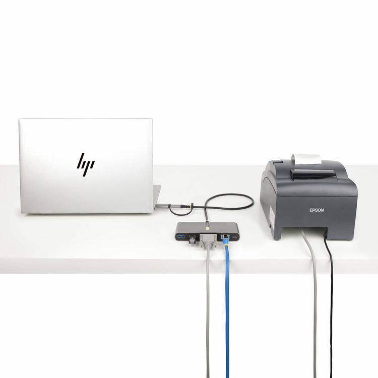StarTech.com 5G2A1SGBB-USB-C-HUB station d'accueil Avec fil USB 3.2 Gen 1 (3.1 Gen 1) Type-C Gris - Image 5