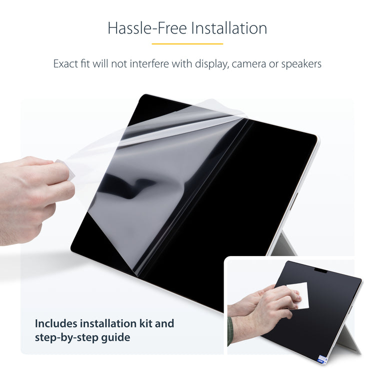 StarTech.com 13SP-PRIVACY-SCREEN filtre anti-reflets pour écran et filtre de confidentialité 33 cm (13") Ordinateur portable Filtre de confidentialité sans bords pour ordinateur - Image 18