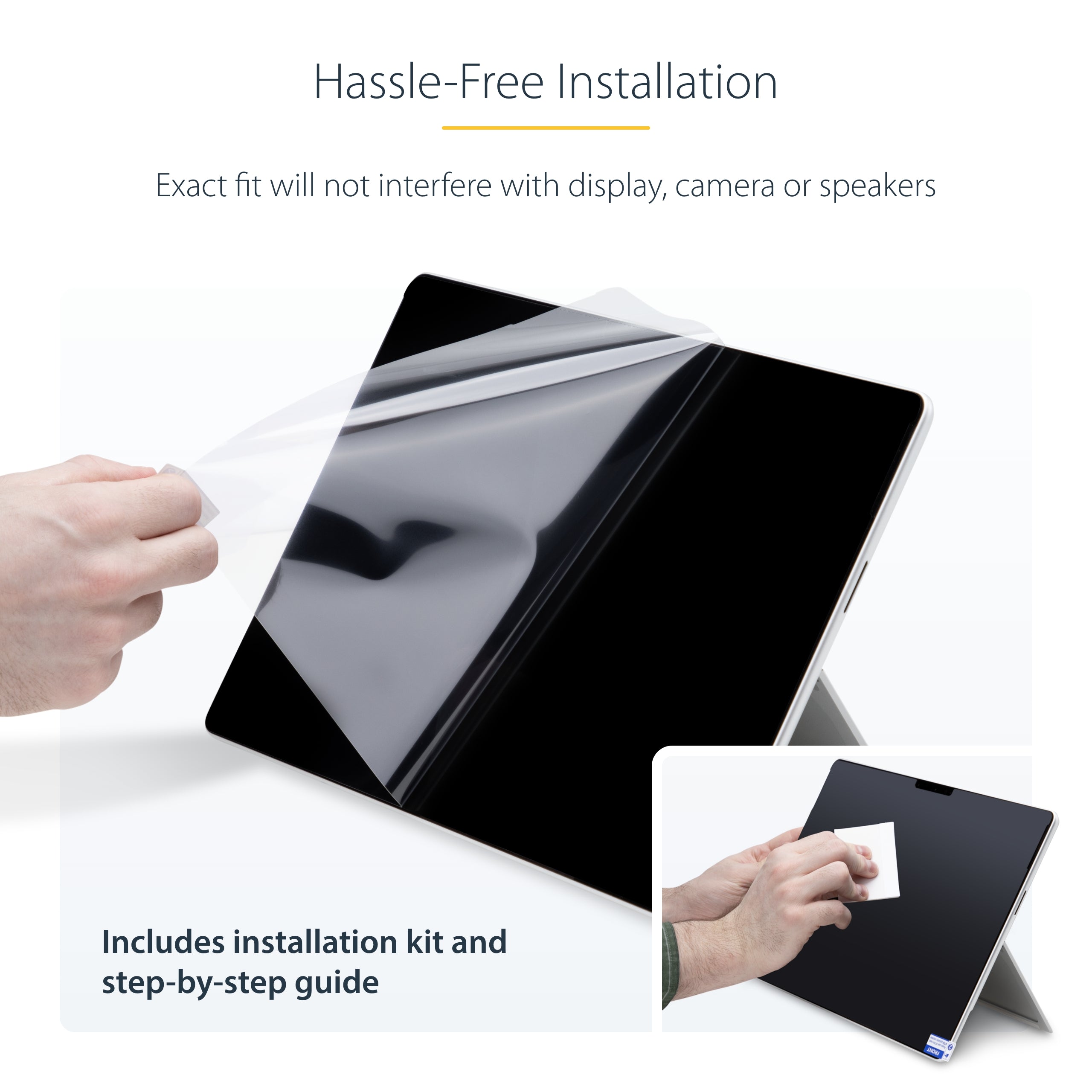 StarTech.com 13SP-PRIVACY-SCREEN filtre anti-reflets pour écran et filtre de confidentialité 33 cm (13") Ordinateur portable Filtre de confidentialité sans bords pour ordinateur - Image 17