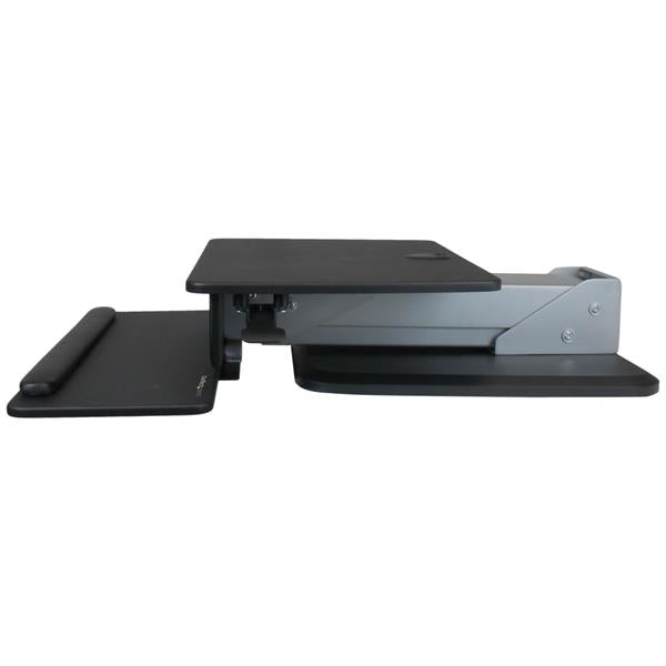 StarTech.com ARMSTS chariot et support multimédia Noir, Argent Ecran plat - Image 2