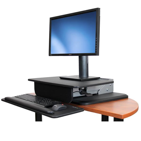 StarTech.com ARMSTS chariot et support multimédia Noir, Argent Ecran plat - Image 7