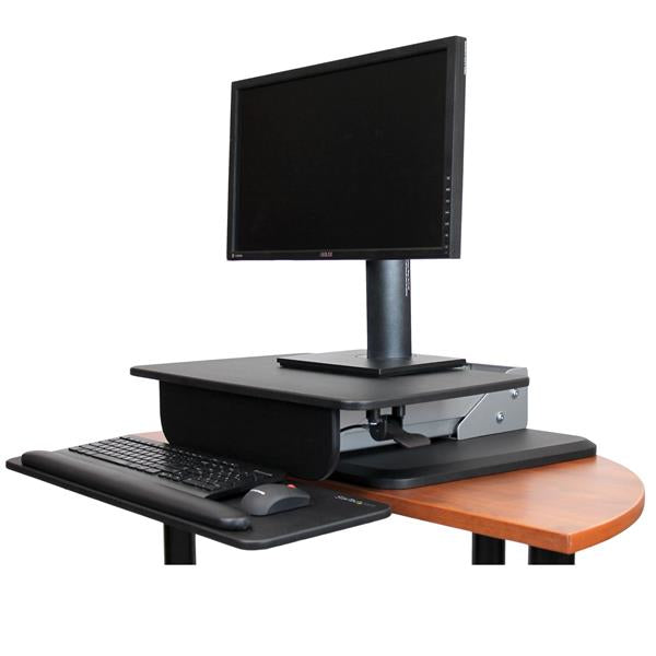 StarTech.com ARMSTS chariot et support multimédia Noir, Argent Ecran plat - Image 6