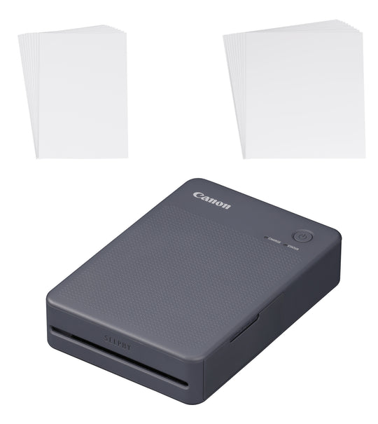 CANON SELPHY QX20 Imprimante Photo Compacte, Gris Foncé (6753C001)