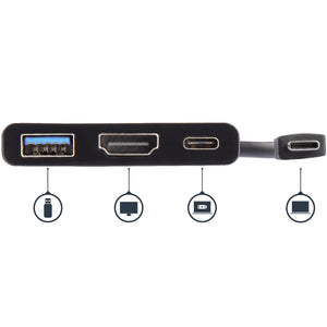 StarTech.com CDP2HDUACP station d'accueil Avec fil USB 3.2 Gen 1 (3.1 Gen 1) Type-C Noir - Image 4