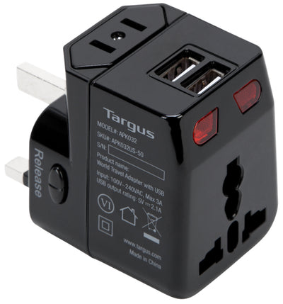 Targus APK032US chargeur d'appareils mobiles Noir - Image 1