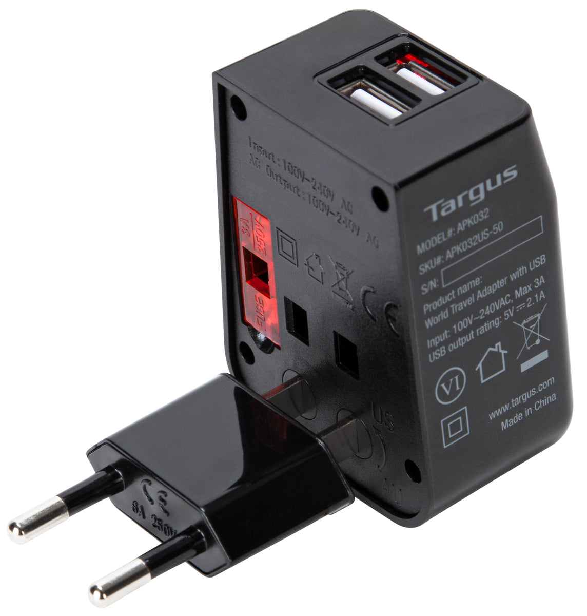 Targus APK032US chargeur d'appareils mobiles Noir - Image 3