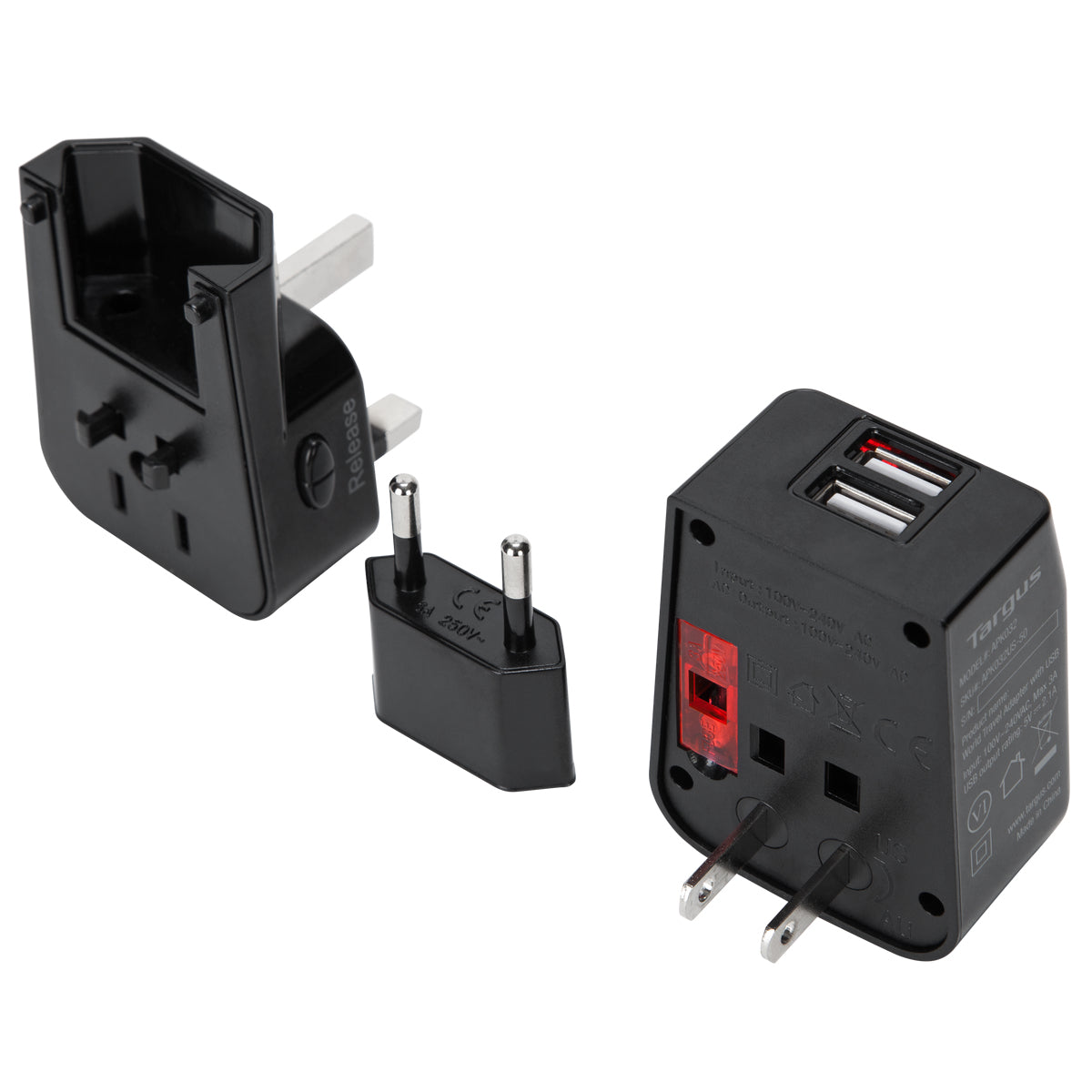 Targus APK032US chargeur d'appareils mobiles Noir - Image 2