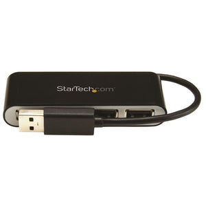 StarTech.com ST4200MINI2 hub & concentrateur 480 Mbit/s Noir, Argent - Image 2